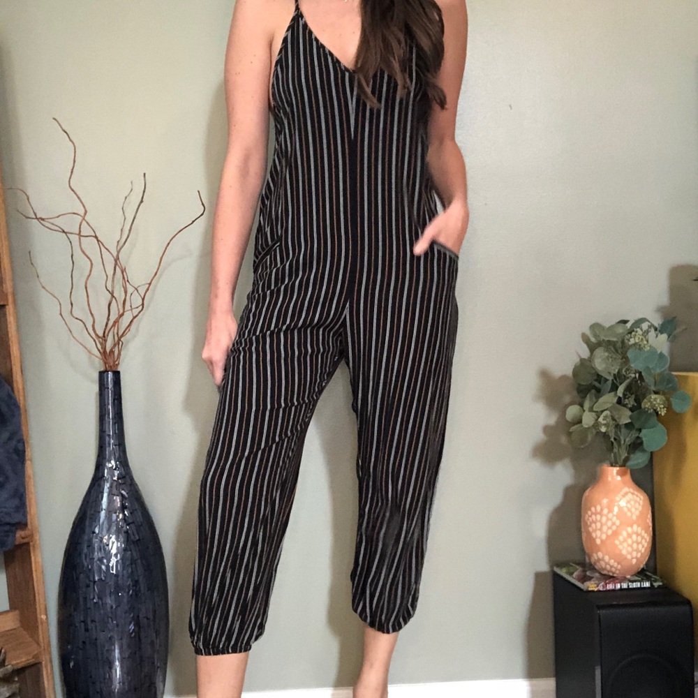 Striped Jumpsuit | Small